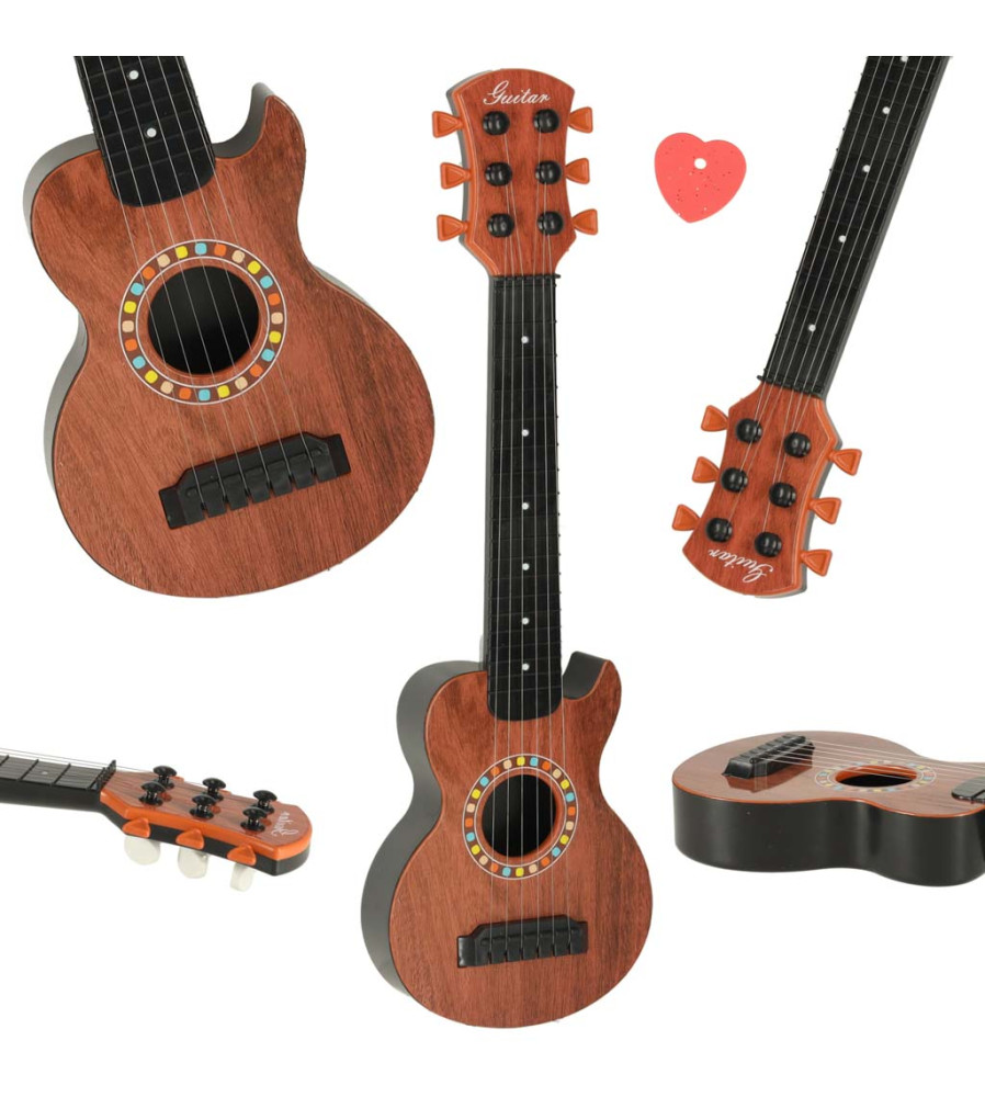 Chitara Clasica Copii 46 cm, 6 Corzi, Lemn Ușor