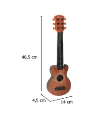 Chitara Clasica Copii 46 cm, 6 Corzi, Lemn Ușor