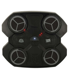 Aparat de box cu muzica si lumini, manusi incluse, 32.5x28x7.4 cm