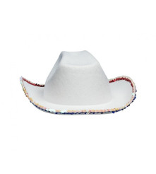 Palarie Cowboy Rodeo Star USA – accesoriu petrecere