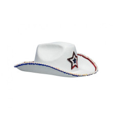 Palarie Cowboy Rodeo Star USA – accesoriu petrecere