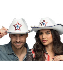 Palarie Cowboy Rodeo Star USA – accesoriu petrecere