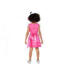 Costum gabby's dollhouse pentru copii, rochie cu bentita, marime XXS (2-3 Ani)