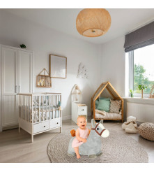 Calut Saltaret Gonflabil pentru Copii, Acoperit cu Plus, Cu Pompa Inclusa