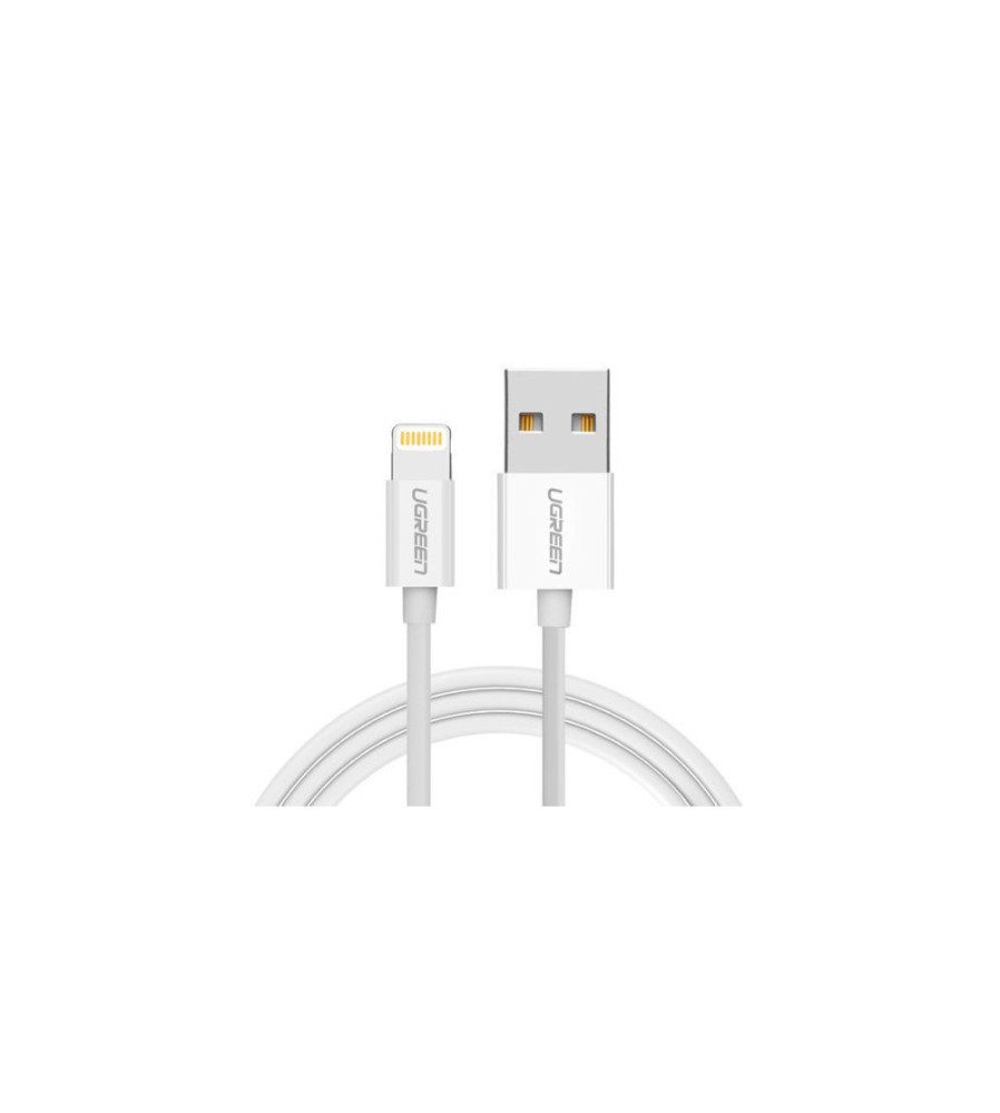 Cablu Lightning USB US155, incarcare Rapida si Transfer de Date pentru iPhone, iPad, iPod