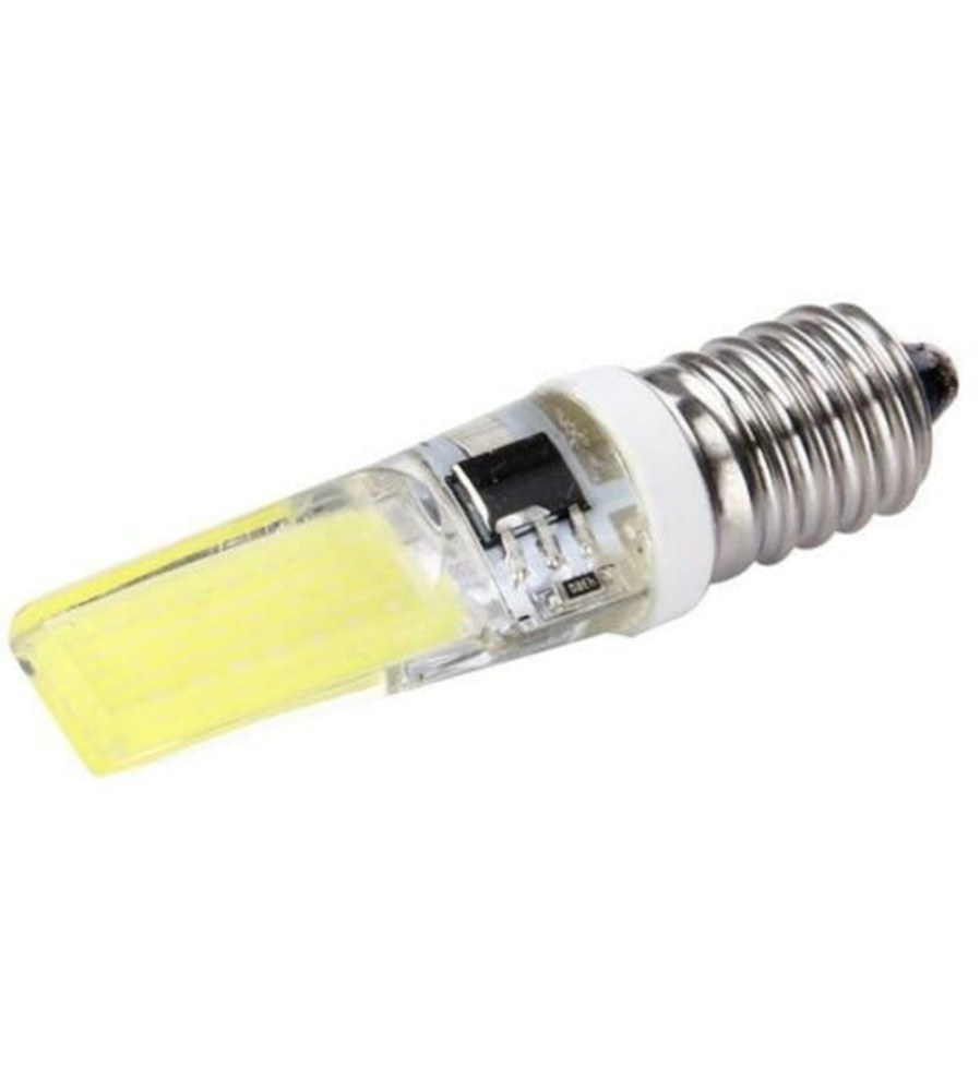 Bec LED E14 9W COB Reglabil, alb rece