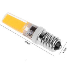 Bec LED E14 9W COB Reglabil Alb Cald