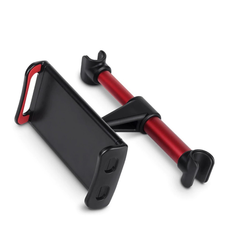 Suport universal tetiera auto pentru telefon si iPad 4 – 11 inch, rosu