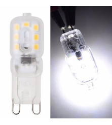 Bec cu LED-uri Mini G9 5W  Alb Cald Milky SMD2835, Reglabil