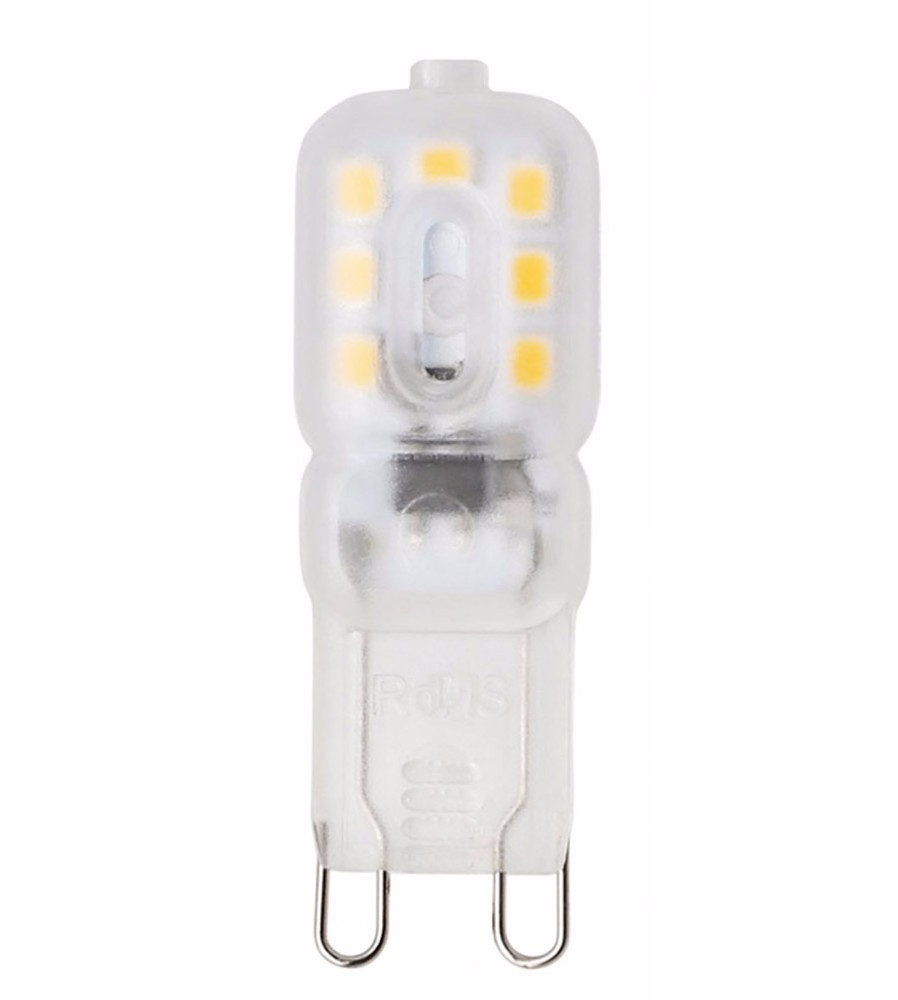 Bec cu LED-uri Mini G9 5W  Alb Cald Milky SMD2835, Reglabil