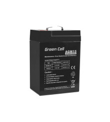 GreenCell 6V 4Ah AGM F1/T1...