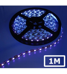 Banda LED UV 12V IP65 SMD5050 60LED PCB Negru