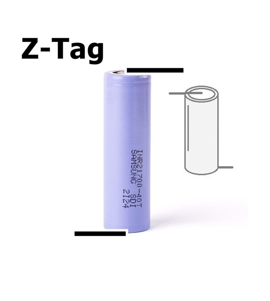 Acumulator Samsung INR21700-40T 3900mAh 35A Li-ion cu urechi de lipire in Z