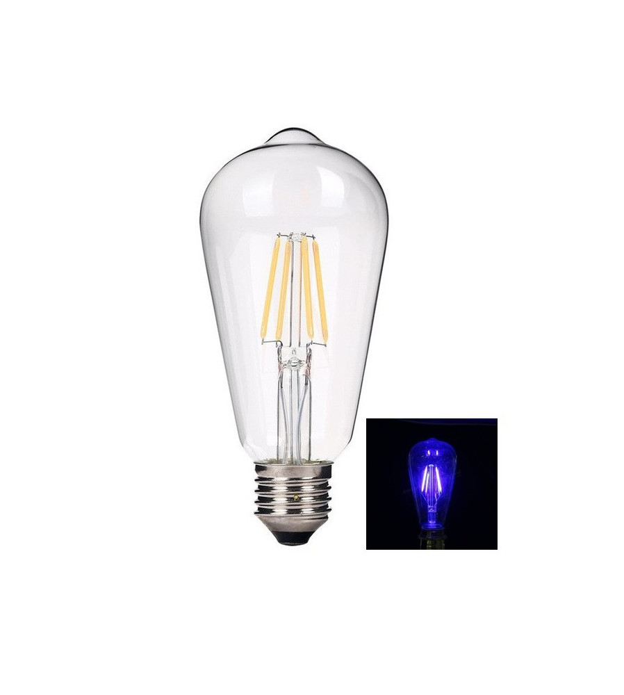 Bec Vintage LED E27 ST64 4W 185-240V (Edison retro)