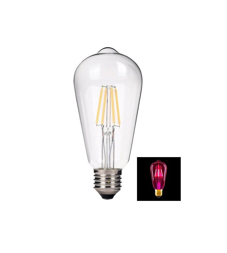 Bec Vintage LED E27 ST64 4W 185-240V (Edison retro)