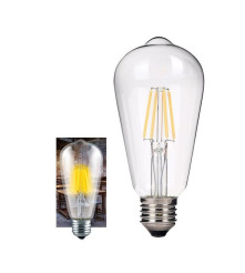 Bec Vintage LED E27 ST64 4W 185-240V (Edison retro)
