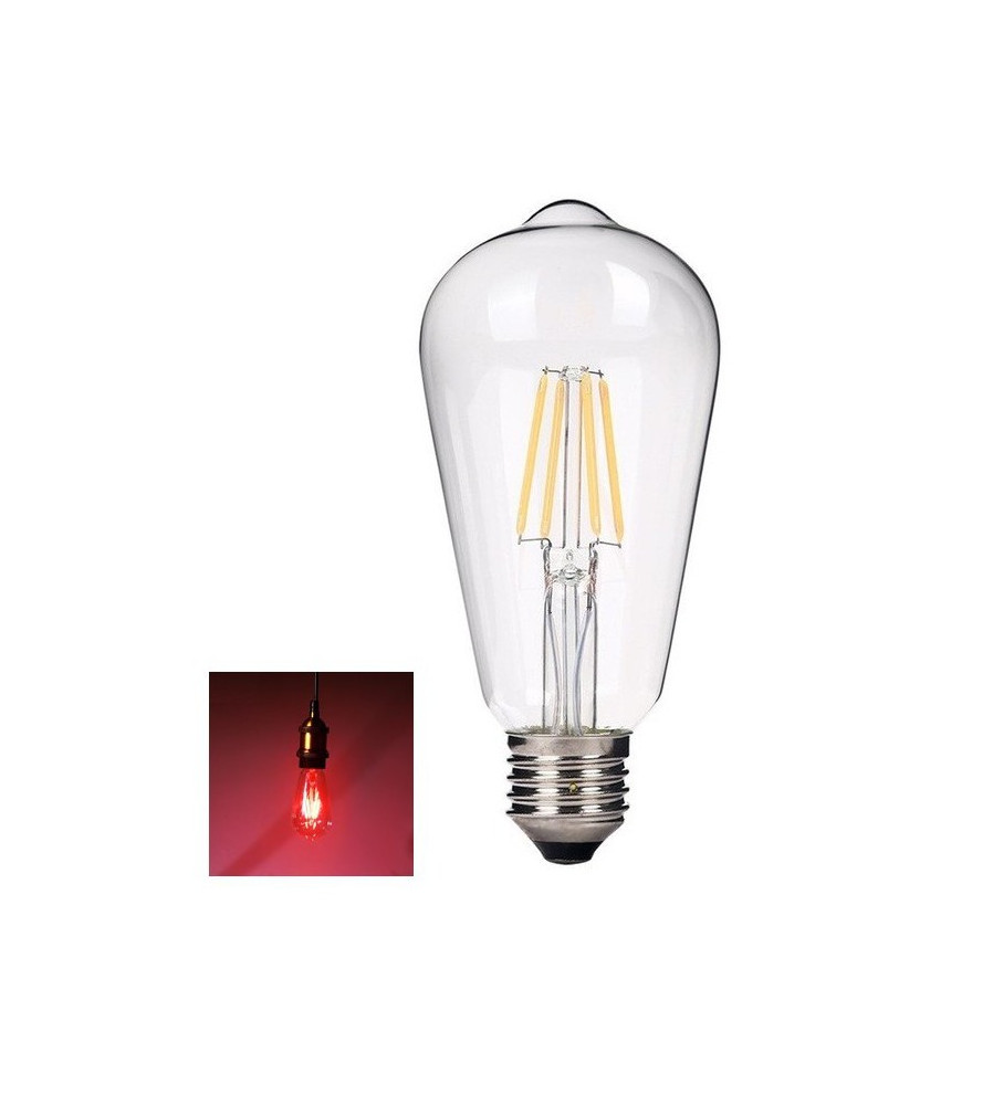 Bec Vintage LED E27 ST64 4W 185-240V (Edison retro)