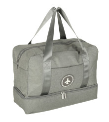 Geanta voiaj bagaj mana avion 39 x 18 x 30 cm gri