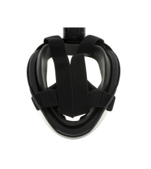 Masca snorkeling Full Face Snorkel Mask L/XL Negru, Anti-abur Reglabil