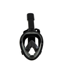 Masca snorkeling Full Face Snorkel Mask L/XL Negru, Anti-abur Reglabil