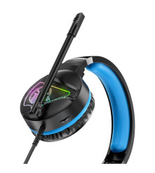 Casti Gaming LED cu Microfon Omnidirecțional HOCO W104 Drift