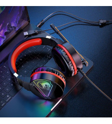 Casti Gaming LED cu Microfon Omnidirecțional HOCO W104 Drift