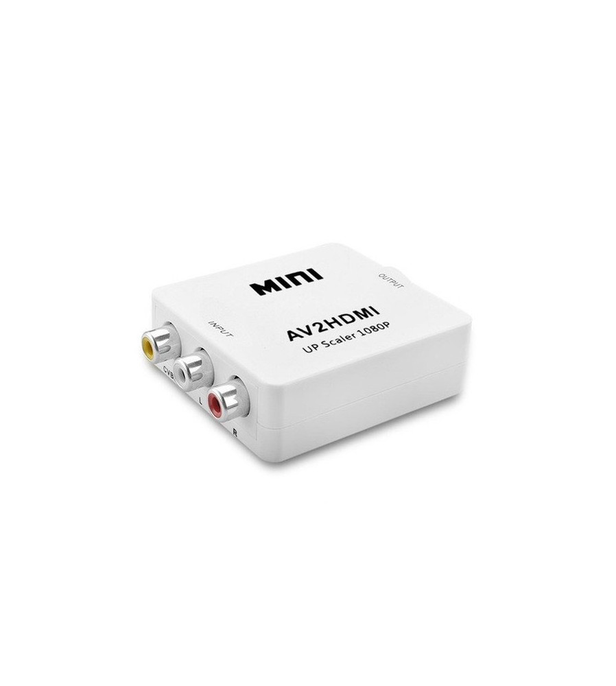 Mini Convertor RCA AV la HDMI Upscaler 720/1080p