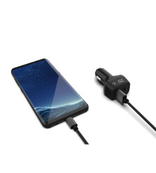 Incarcator auto USB-C Power Delivery + USB Quick Charge 3.0 GREEN CELL