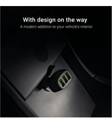Incarcator Auto 3 x USB Rapid GREEN CELL PowerRide 54W