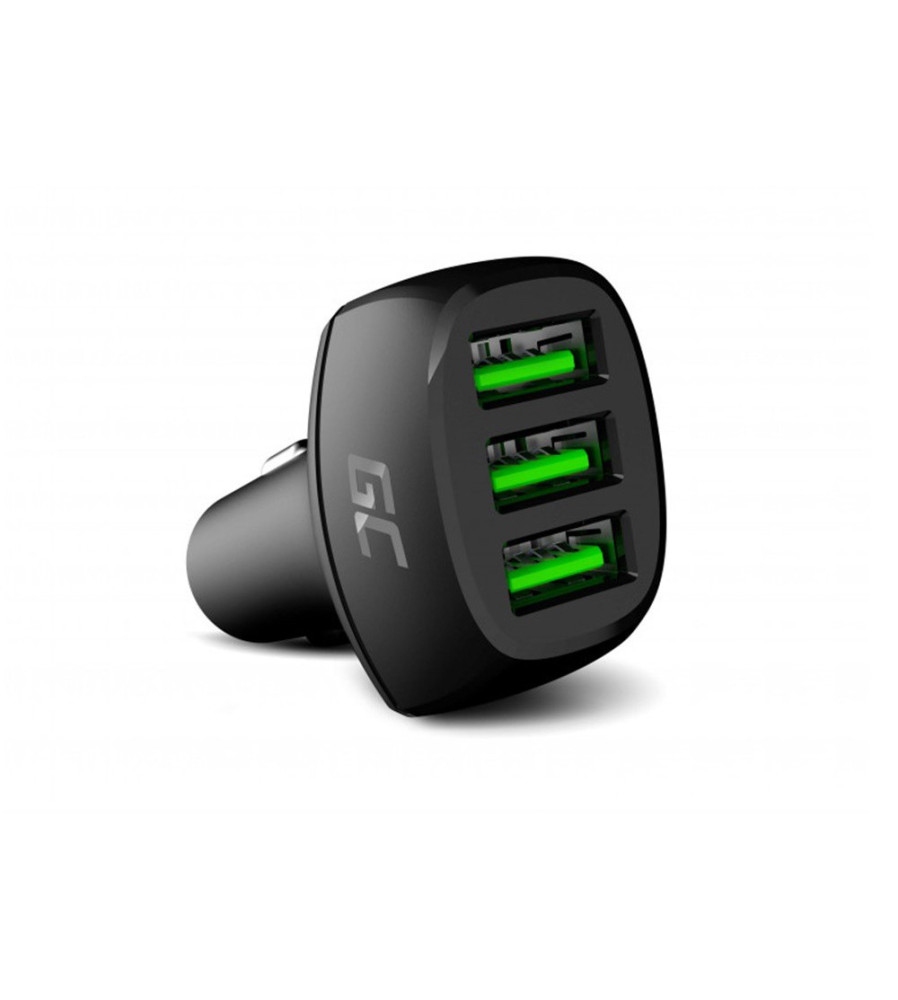 Incarcator Auto 3 x USB Rapid GREEN CELL PowerRide 54W