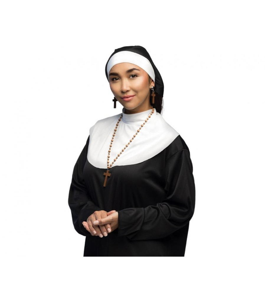 Set Colier si Cercei Calugarita, Accesorii Costum