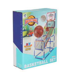 Set joc arcade de baschet copii cu pompa si 2 mingi