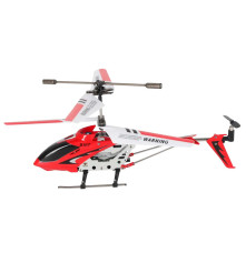 Elicopter SYMA S107G RC rosu, cu telecomanda, stabilizare GIRO, cadru metalic