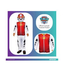 Costum carnaval Marshall Patrula Catelusilor pentru copii marime 110 / 116 cm ( 4 - 6 ani)