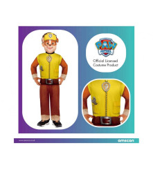 Costum carnaval Rubble Patrula Catelusilor pentru copii marime 98-104 cm ( 3-4 ani)