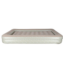 Saltea gonflabilă pentru copii din 2 piese, cu pompa manuala 140 x 90 x 20 cm