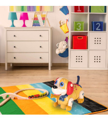 Jucarie caine interactiv Mason cu os magnetic