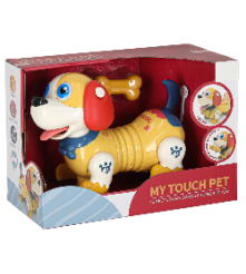 Jucarie caine interactiv Mason cu os magnetic