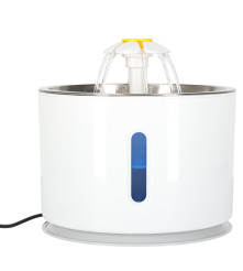 Fantana automata pentru caini si pisici, 2.4L, LED cu USB