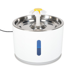 Fantana automata pentru caini si pisici, 2.4L, LED cu USB