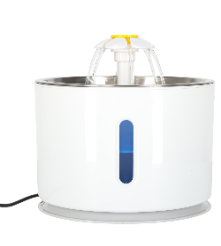 Fantana automata pentru caini si pisici, 2.4L, LED cu USB
