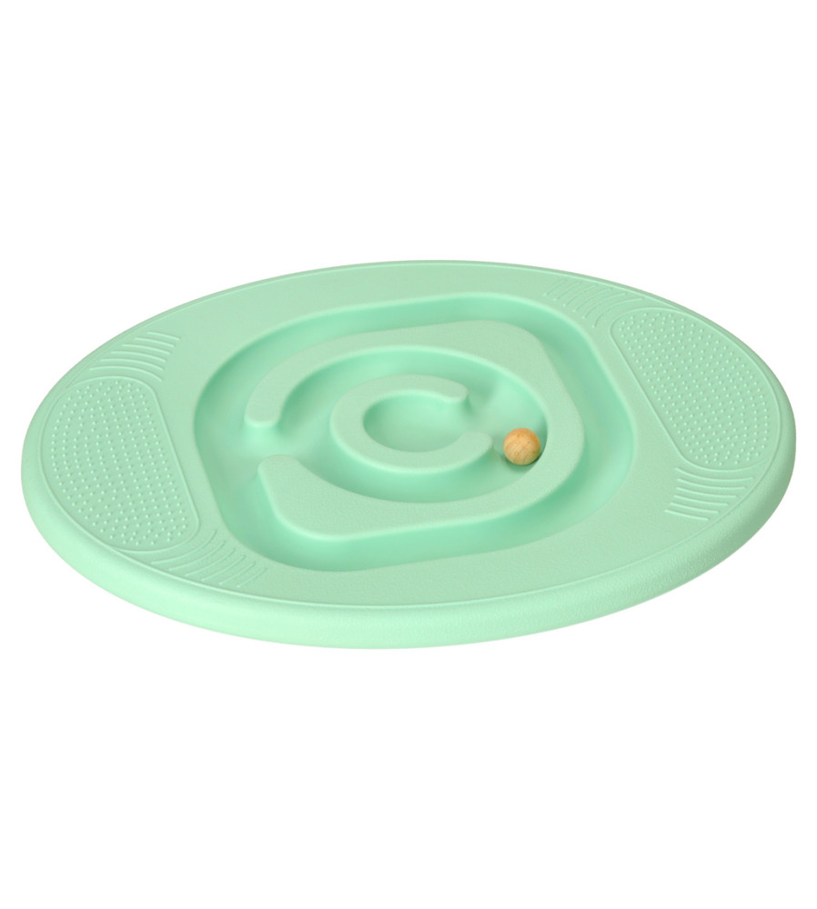 Balance Board Labirint cu 5 Bile din Lemn pentru Copii