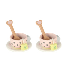 Set Lulilo din lemn pentru servirea ceaiului și cafelei