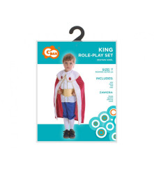 Costum Rege pentru copii Marime 92/104 cm ( 3-4 Ani)