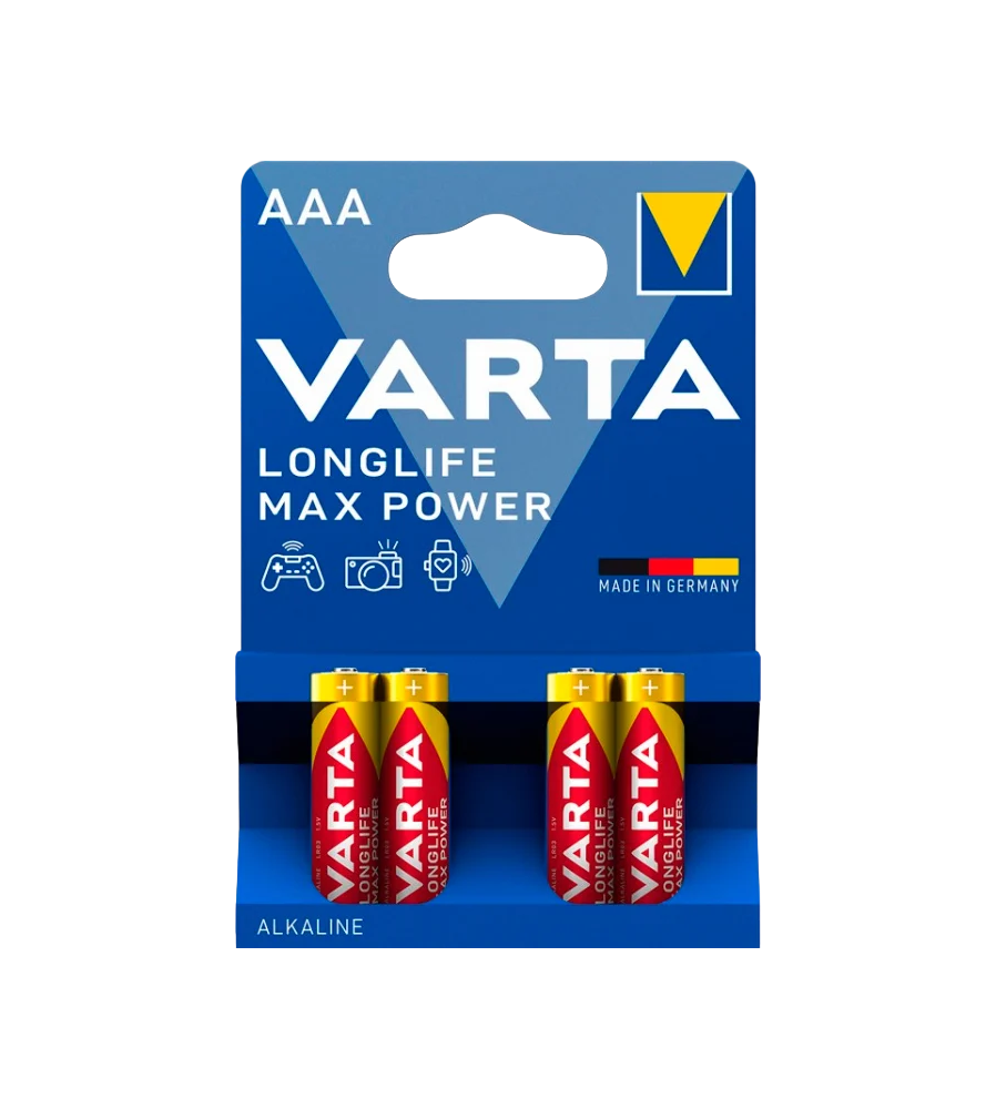 VARTA Max Tech LR03 / AAA / R03 / MN 2400 1.5V baterii alcaline