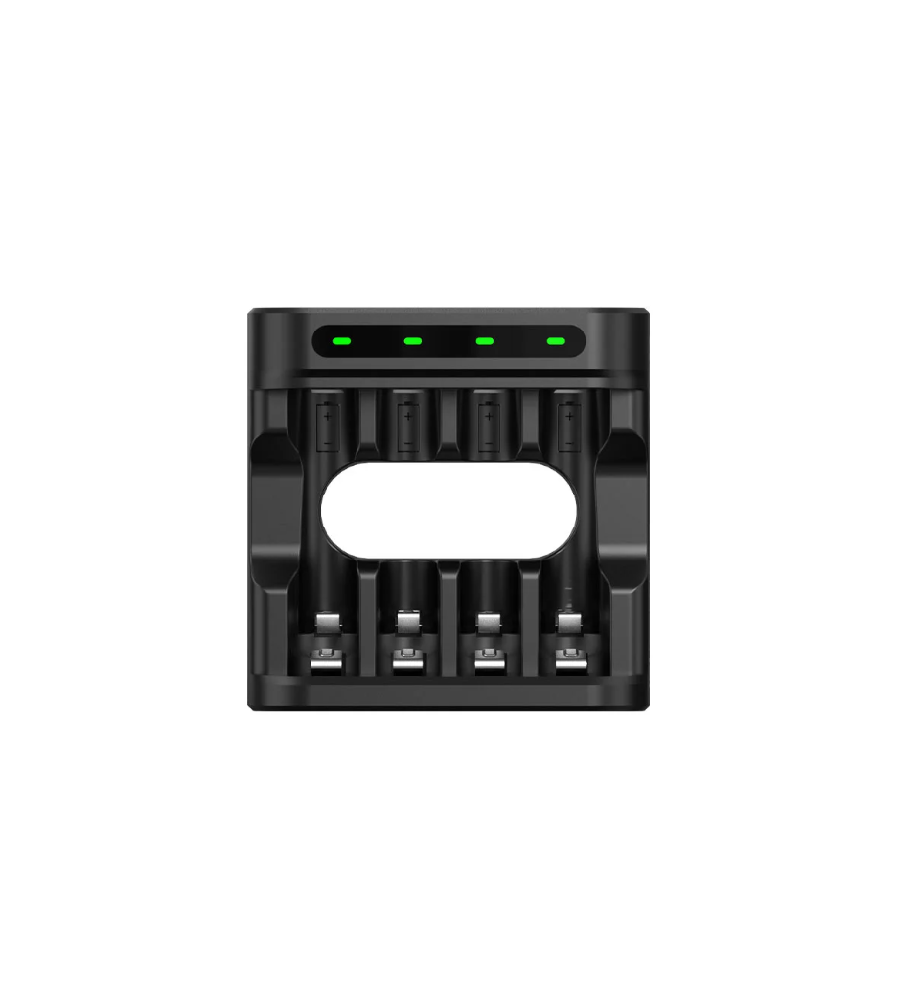 Incarcator Xtar L4, 4 sloturi, AA/AAA, USB-C, 0.5A