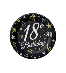 Ser 6 Farfurii Hartie...