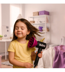 Set coafor copii 20 piese cu uscator și placa de par