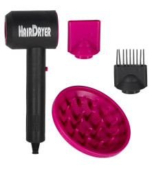 Set coafor copii 20 piese cu uscator și placa de par