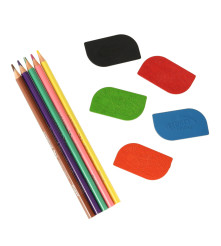 Tabla creativa pentru copii trasand texturarea Maped